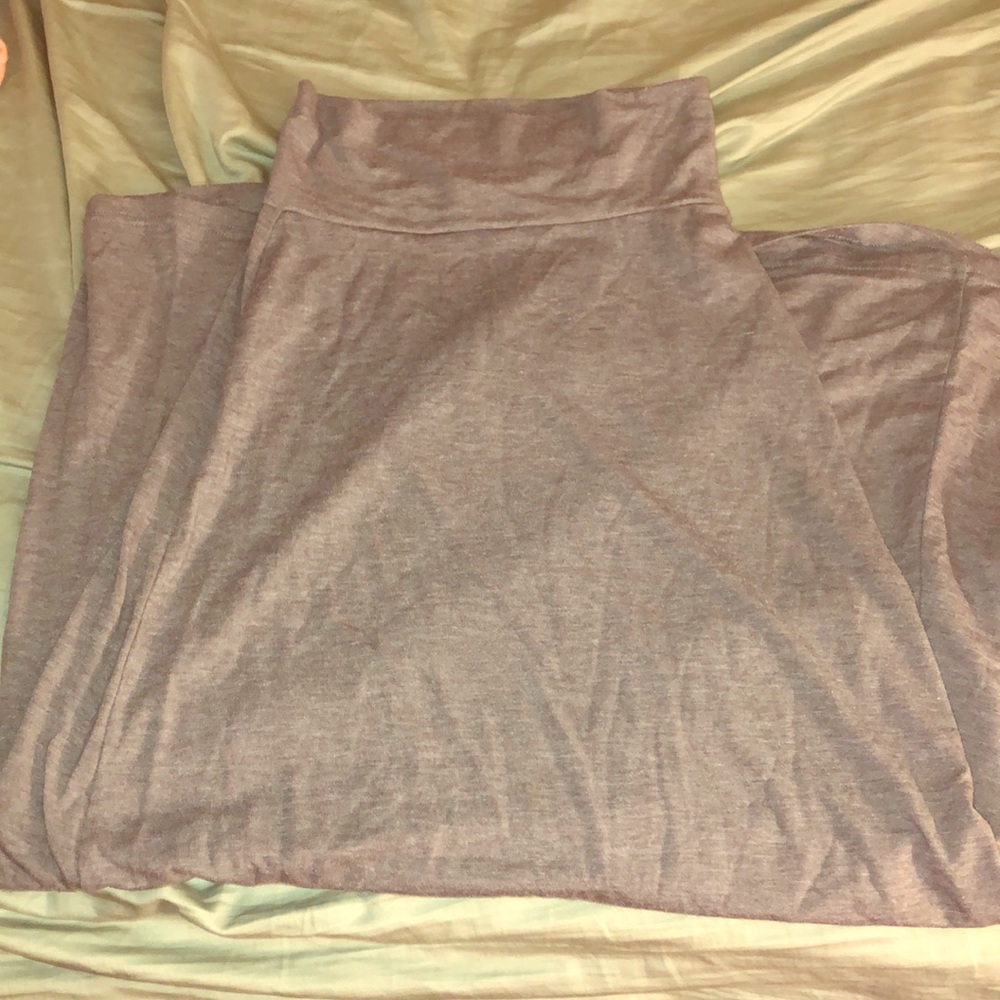 Grey maxi skirt